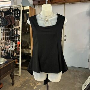 Elegant Black Sleeveless Top